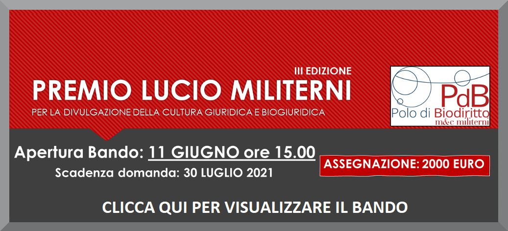 Premio Militerni III Ed.